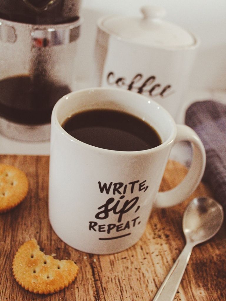 French Press Coffee in a cup